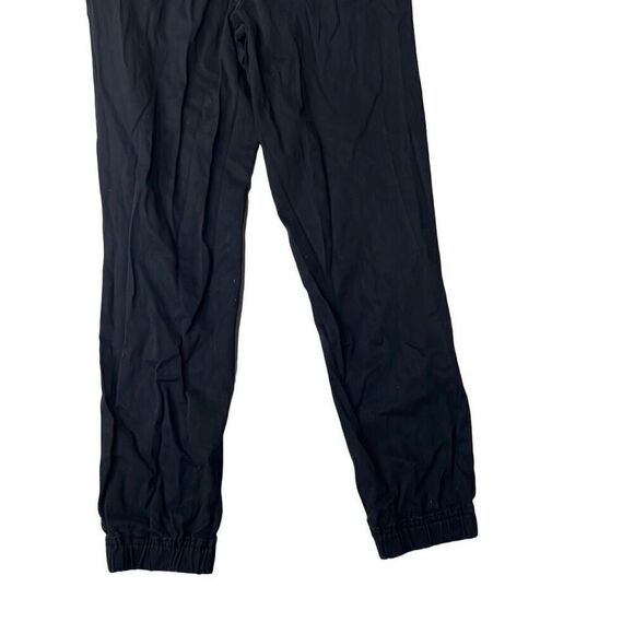 Aeropostale Men’s Black Stretch Drawstring Waist Twill Jogger Pants Medium - Picture 6 of 8